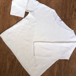 Ivory Ribbed Sweater